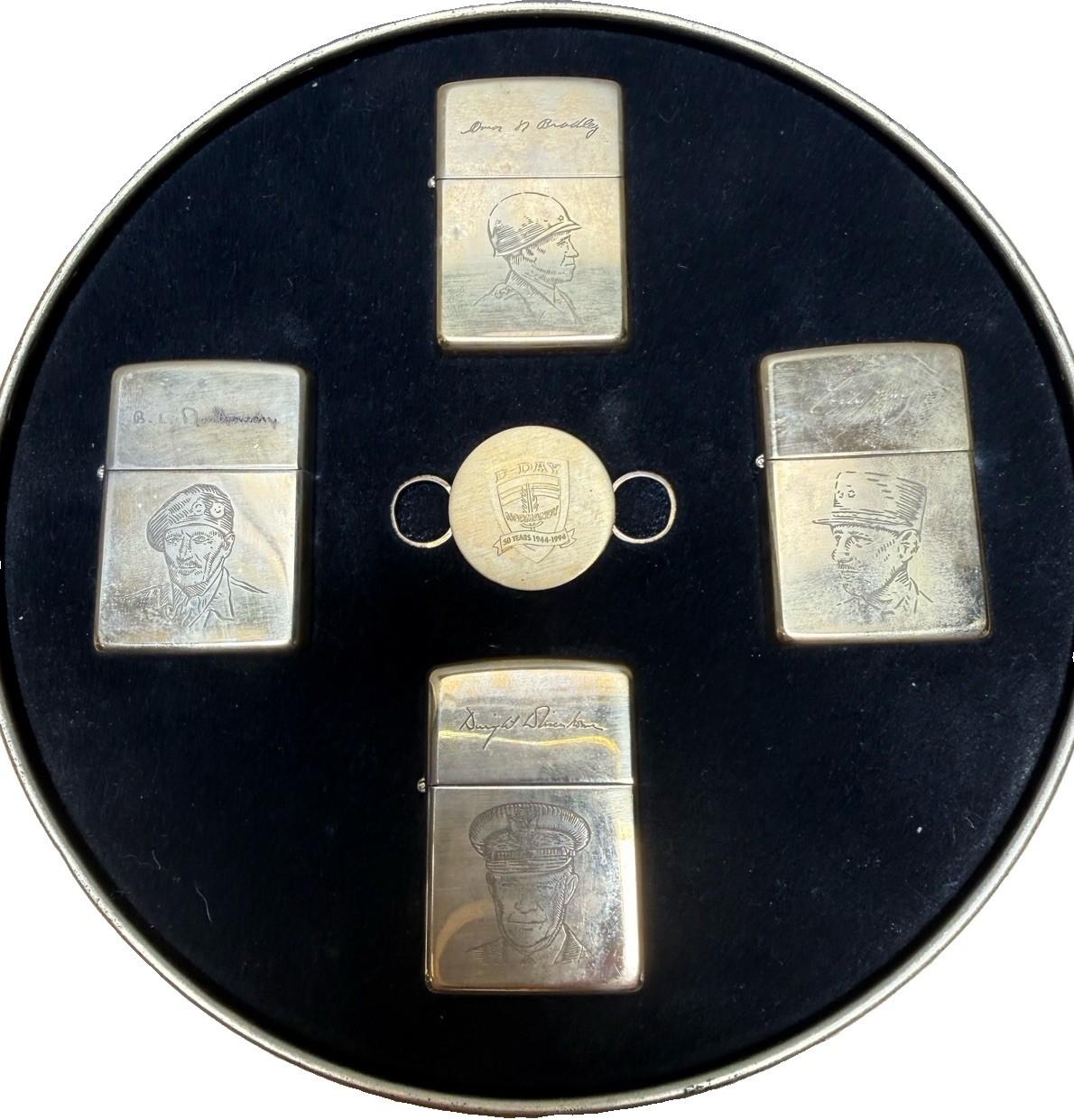 ZIPPO D-DAY NORMANDY 50 YEARS 1944-1994 ALLIED HEROES COLLECTOR EDITION. ZIPPO D-DAY NORMANDY 50 YEARS 1944-1994 ALLIED HEROES COLLECTOR EDITION.