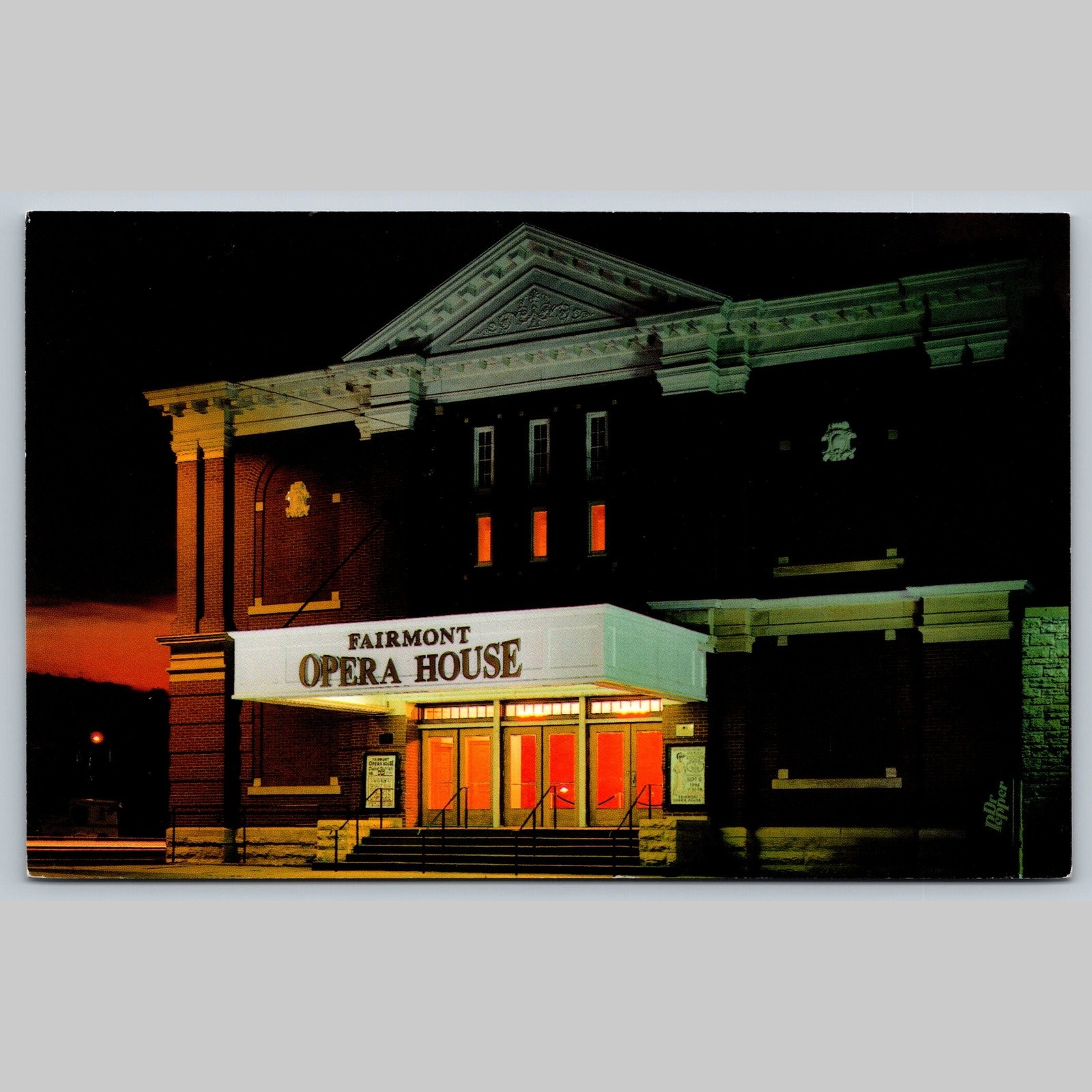 Postcard Fairmont Opera House Minnesota Architecture Postcard Fairmont Opera House Minnesota Architecture