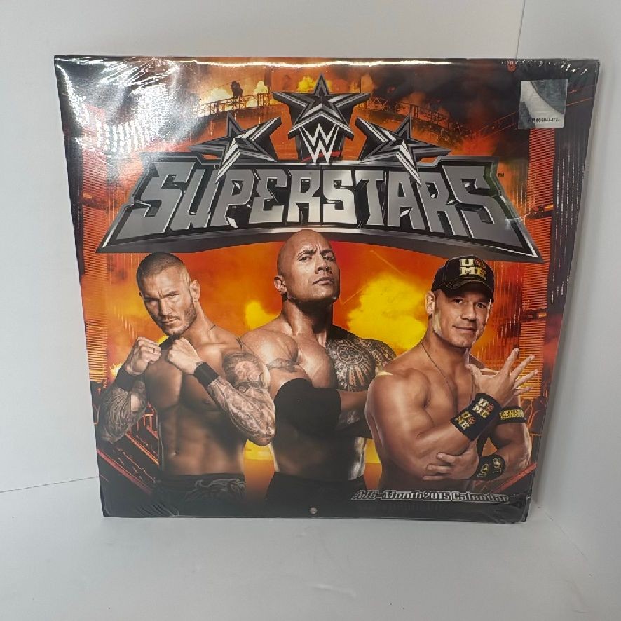BrownTrout WWE Superstars 2015 16-Month Wall Calendar WMH359-2815 New BrownTrout WWE Superstars 2015 16-Month Wall Calendar WMH359-2815 New