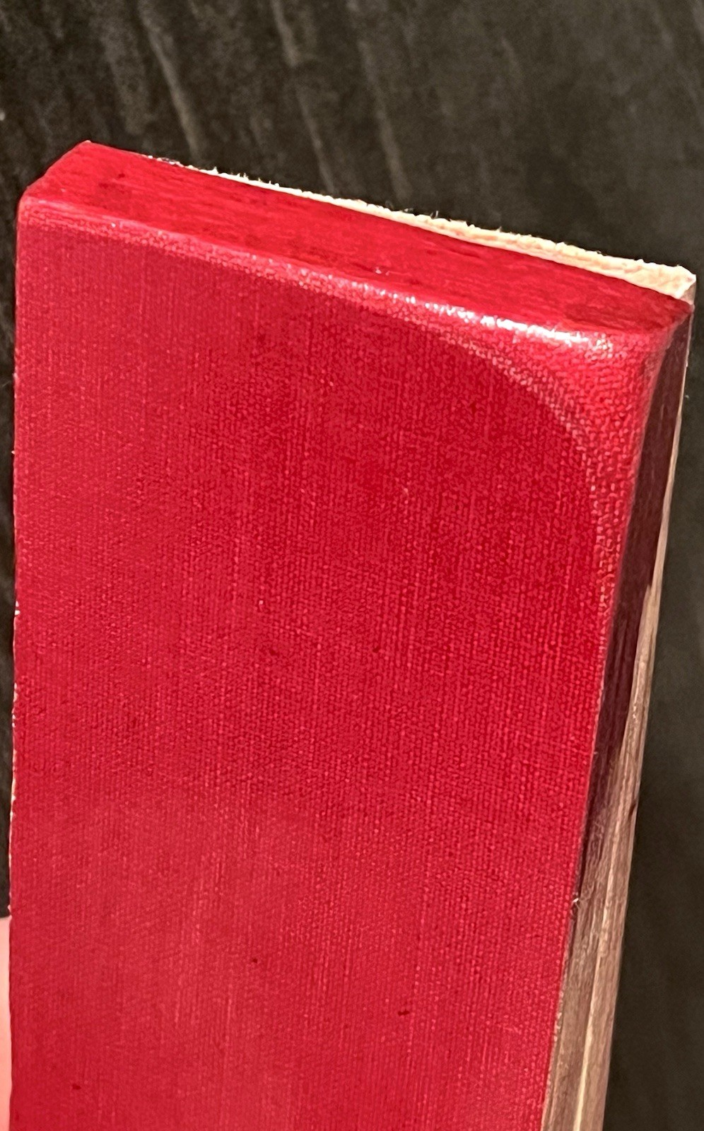 Red Linen Micarta