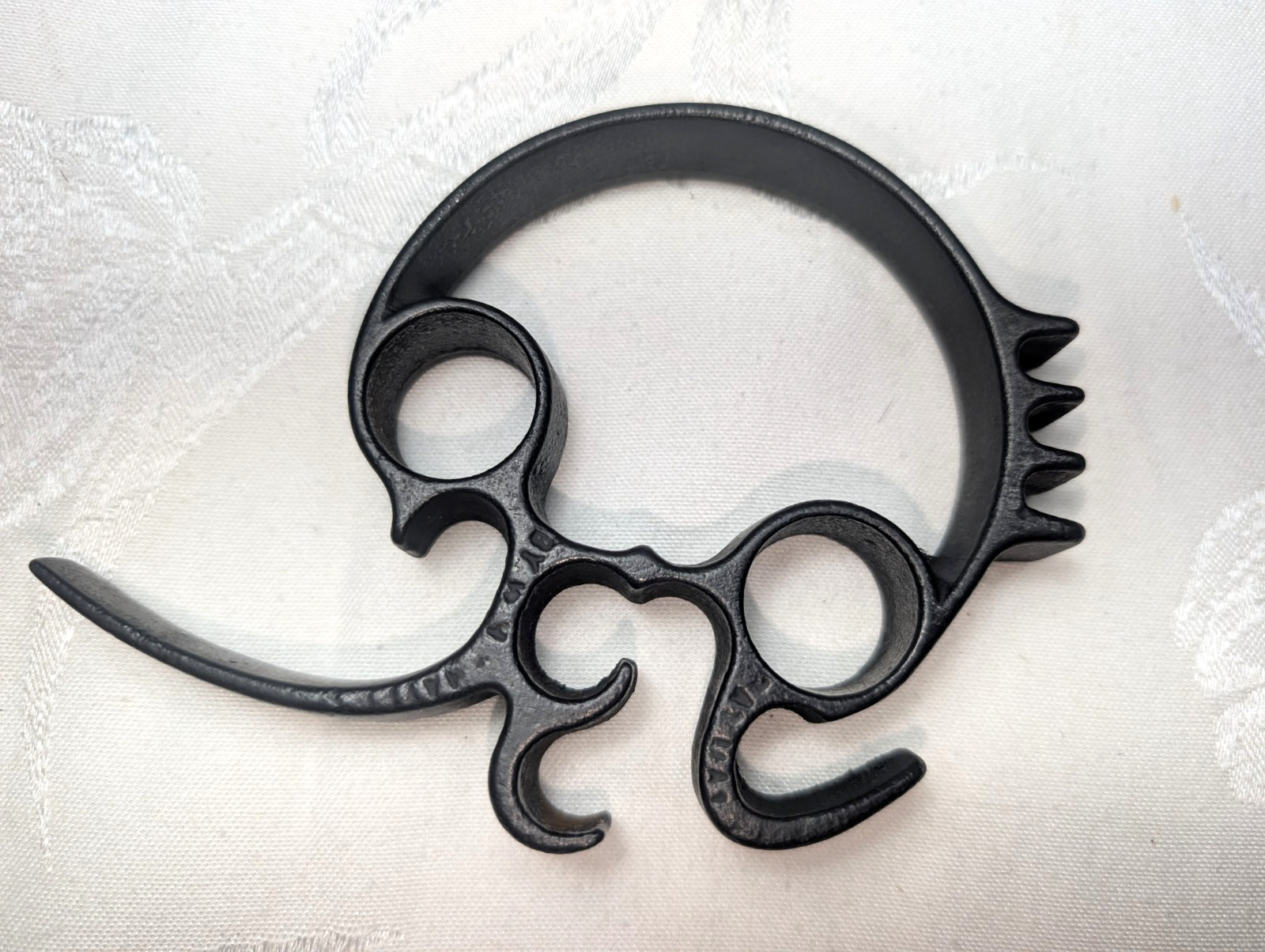 RARE 1800s Antique W.H Thayer Cast Iron 7 Way Function Kitchen Multi Tool Signed RARE 1800s Antique W.H Thayer Cast Iron 7 Way Function Kitchen Multi Tool Signed