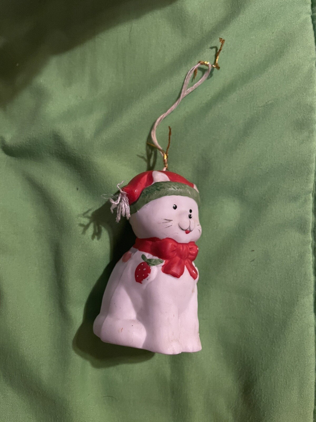 Vintage 1986 Jolly Jingles Cat Bell Ornament Vintage 1986 Jolly Jingles Cat Bell Ornament