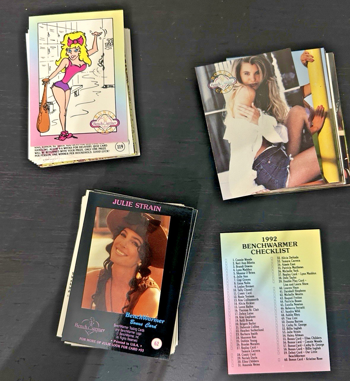 1992 Bench Warmer Premier Edition Complete Card Set 120 Cards 1992 Bench Warmer Premier Edition Complete Card Set 120 Cards