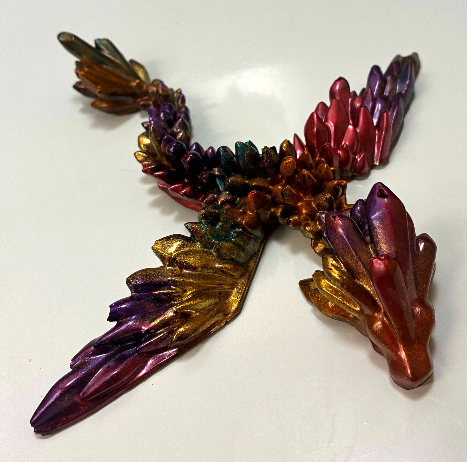 Handcrafted “Nebula Sunset” Resin Dragon - 2026-2027 Fantasy Collection 