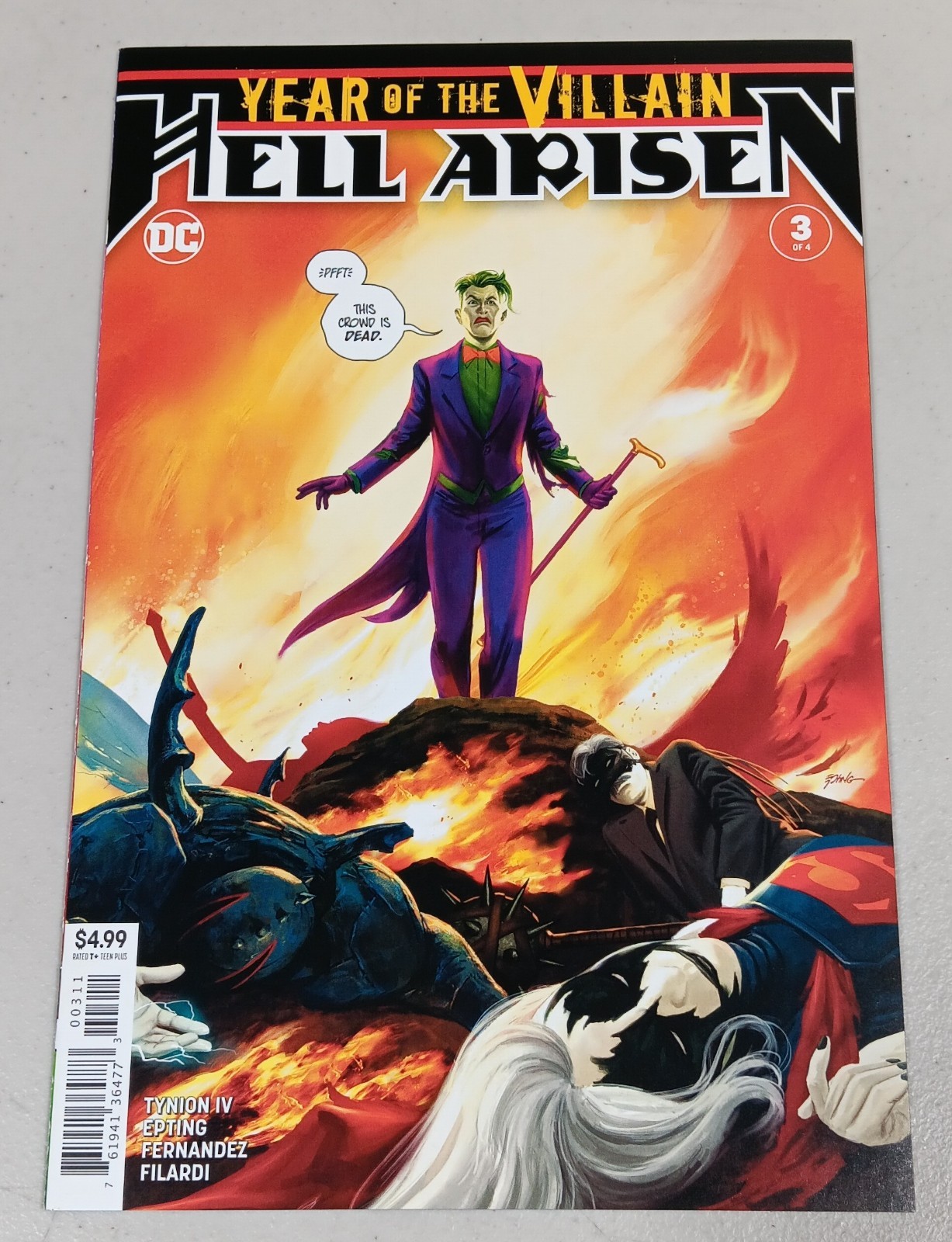 Year of the Villain: Hell Arisen #3- First Full Punchline Appearance