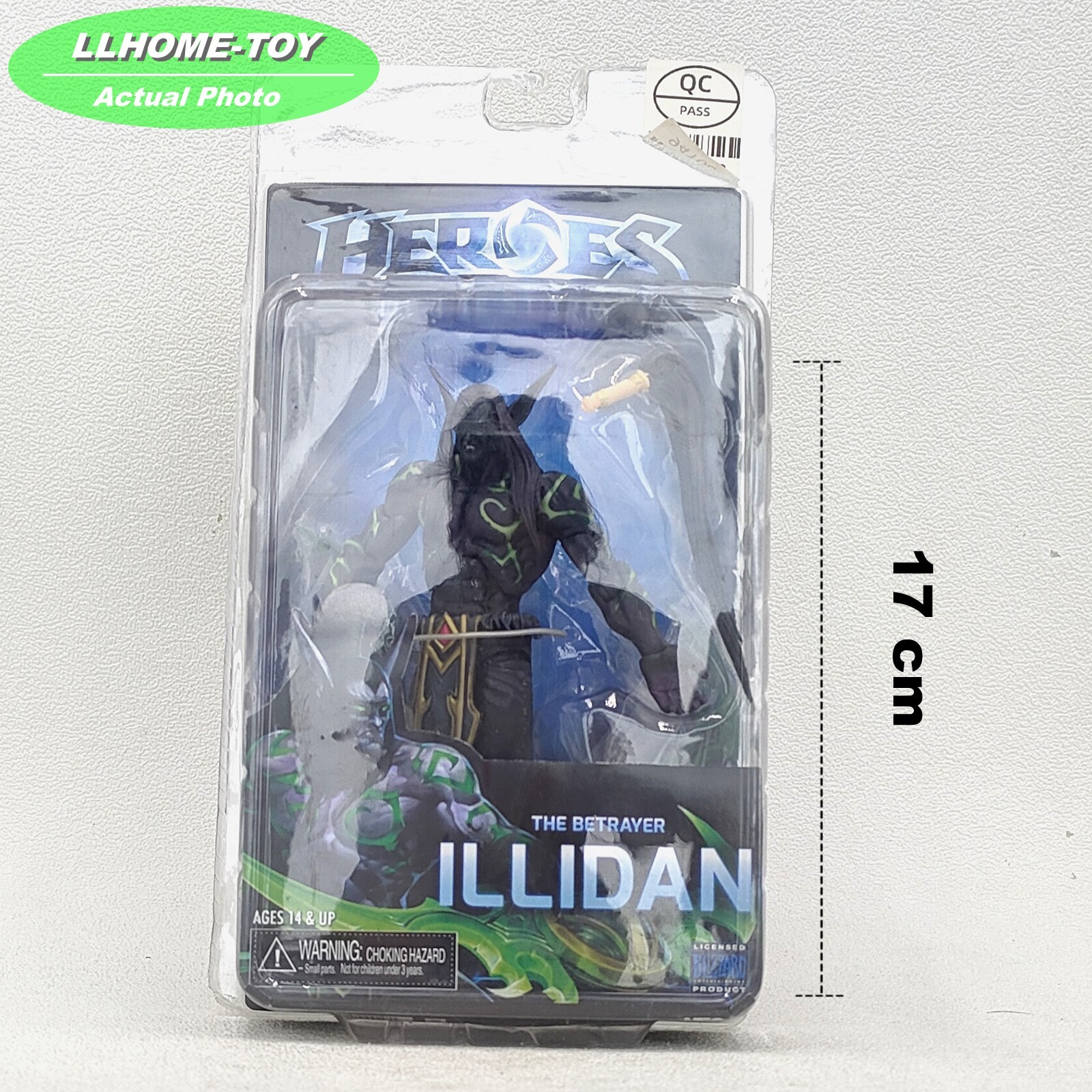 Game Heroes Of The Storm NECA The Betrayer Illidan Stormrage Figure Statue Gift