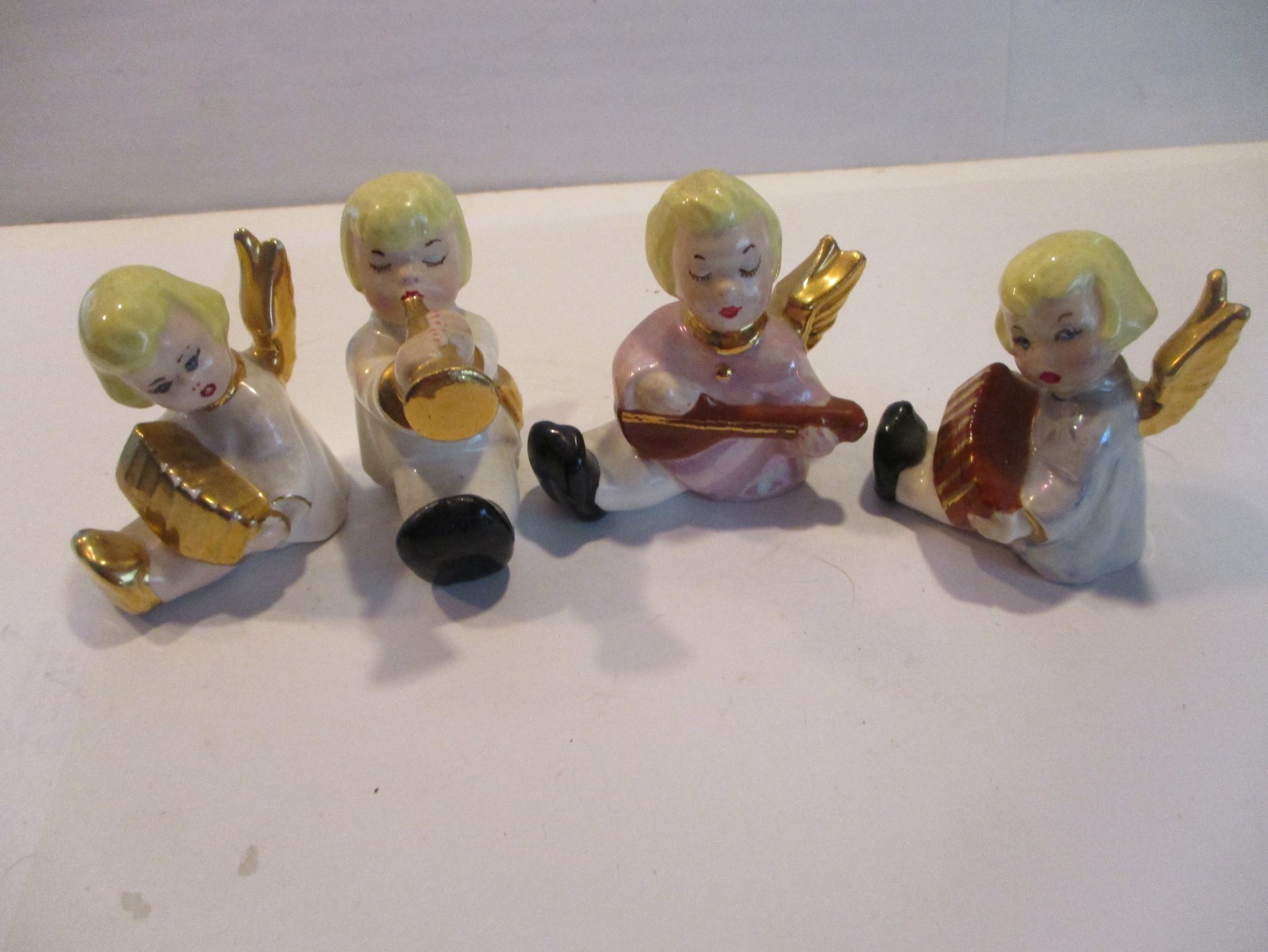 4 Piece Angel Band Figures 4 Piece Angel Band Figures
