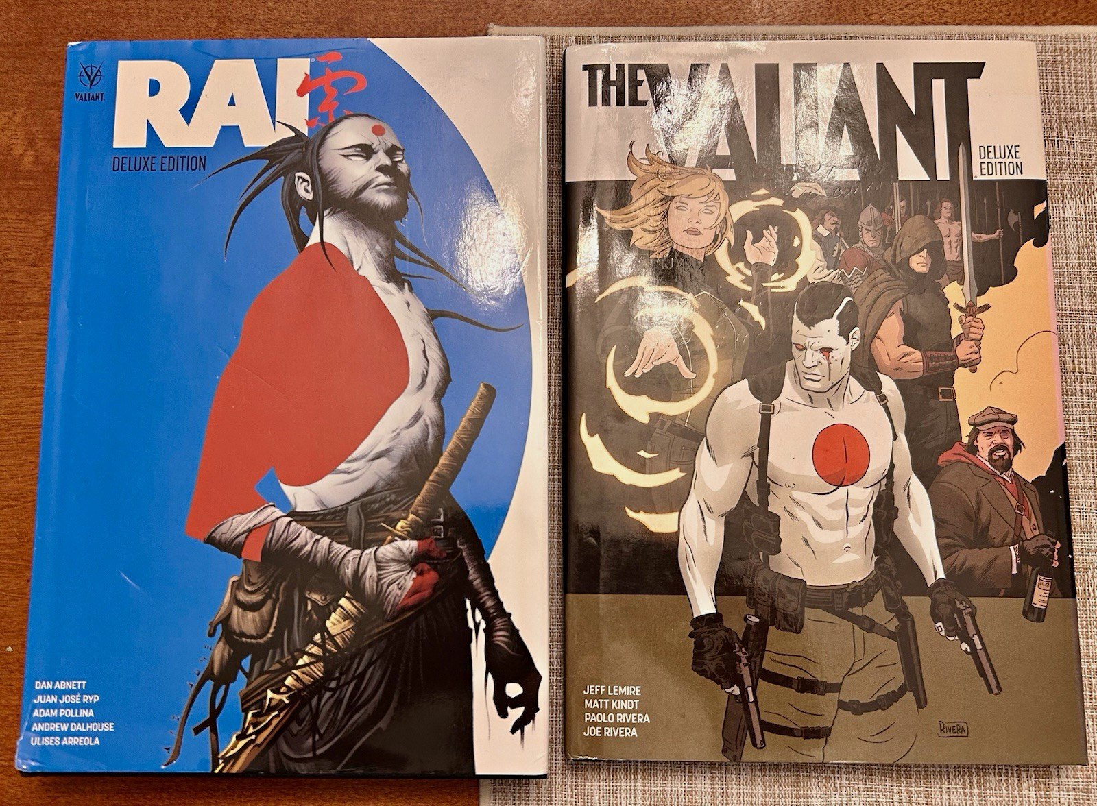Valiant Rai & The Valiant Deluxe Edition Hardcover Set Lot of 2