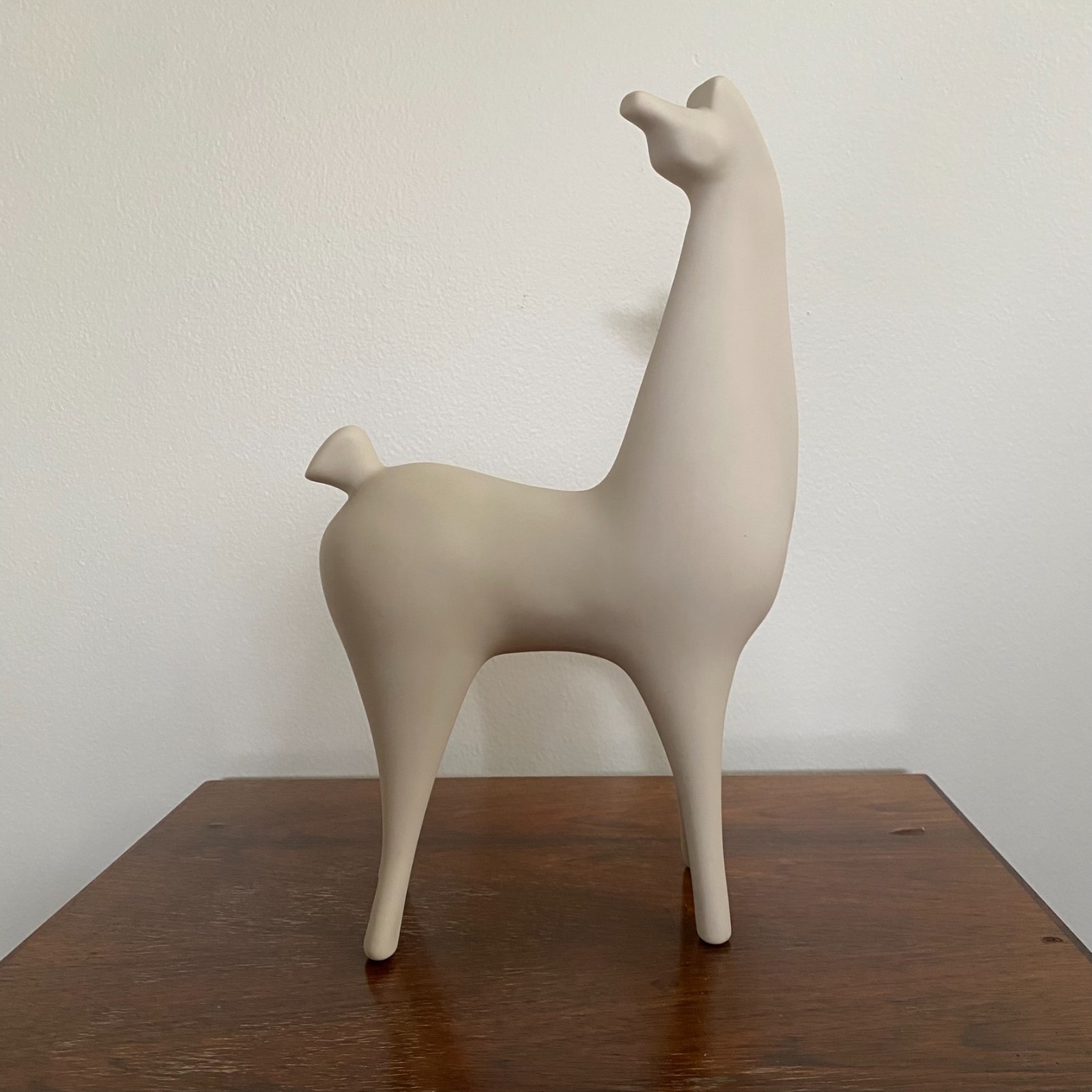 Vintage Sascha Brastoff Stylized Horse Figurine Sculpture Porcelain California
