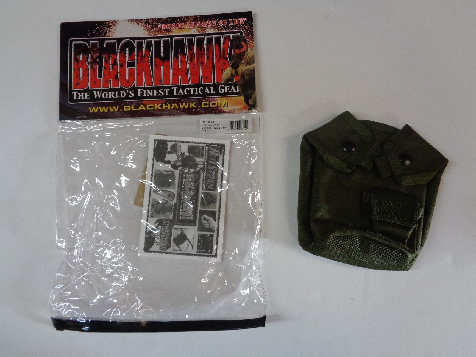 NEW BlackHawk Swimmers 1 Quart Canteen Pouch OD Olive Drab Green 50SC00OD 1qt