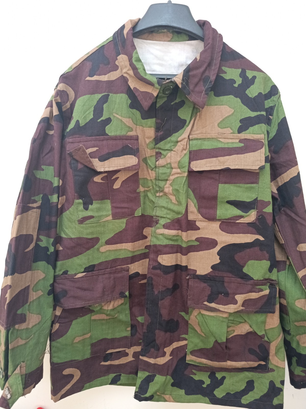 Turkish Army    rare vintage  1990s camouflage uniform Jacket camo bdu 3