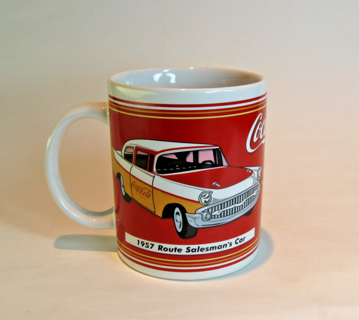 Vintage 1957 Route Saleman\'s Car 31767 Collectible Ceramic Coffee Mug 8oz Vintage 1957 Route Saleman\'s Car 31767 Collectible Ceramic Coffee Mug 8oz
