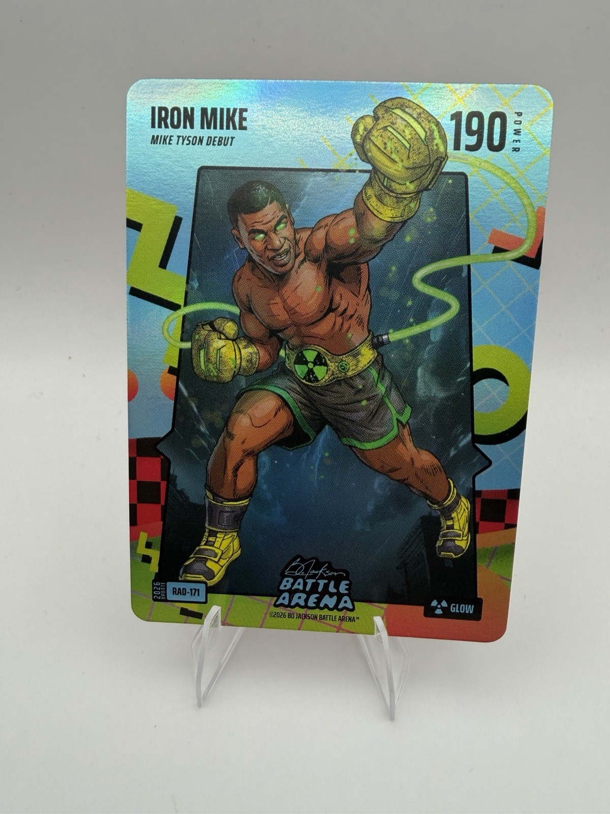 2026 Update Bo Jackson Battle Arena Iron Mike GLOW RAD-171 80\'s Mike Tyson SSP