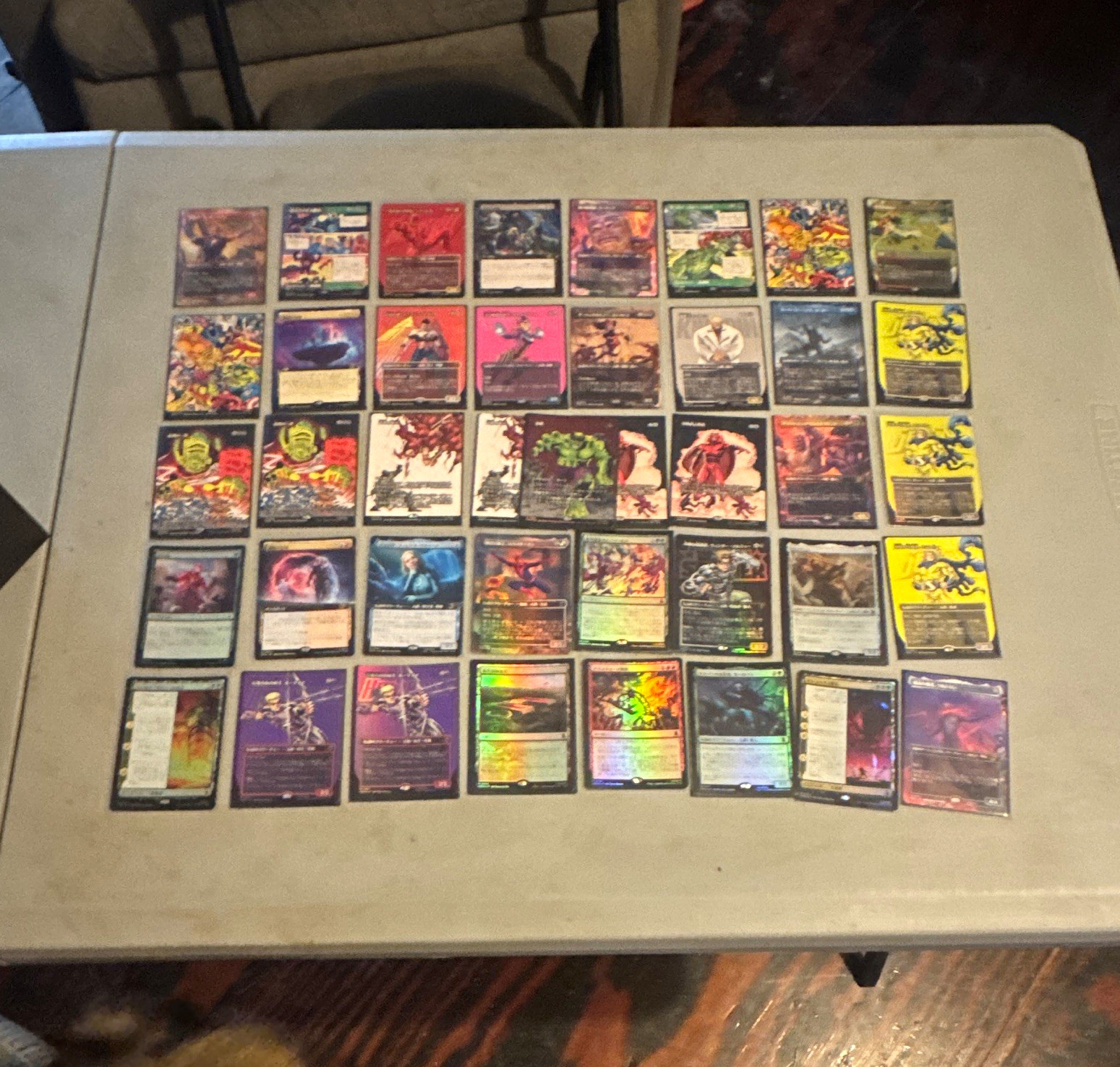 Magic: The Gathering 66 Card Lot Foil Full Art Lands, Urza