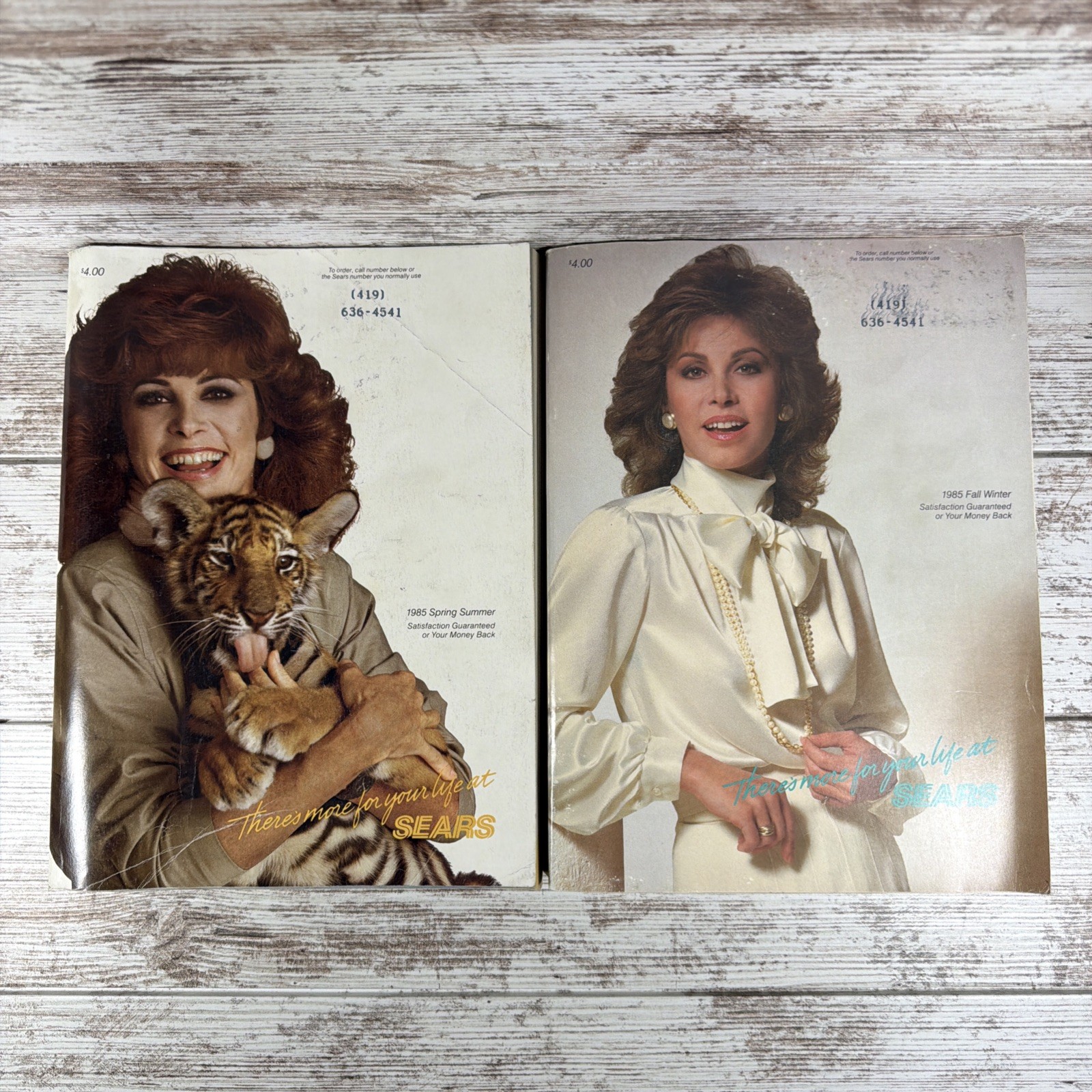 Sears Roebuck (Lot of 2) 1985 Spring/Summer & Fall/Winter Catalogs Vintage Sears Roebuck (Lot of 2) 1985 Spring/Summer & Fall/Winter Catalogs Vintage