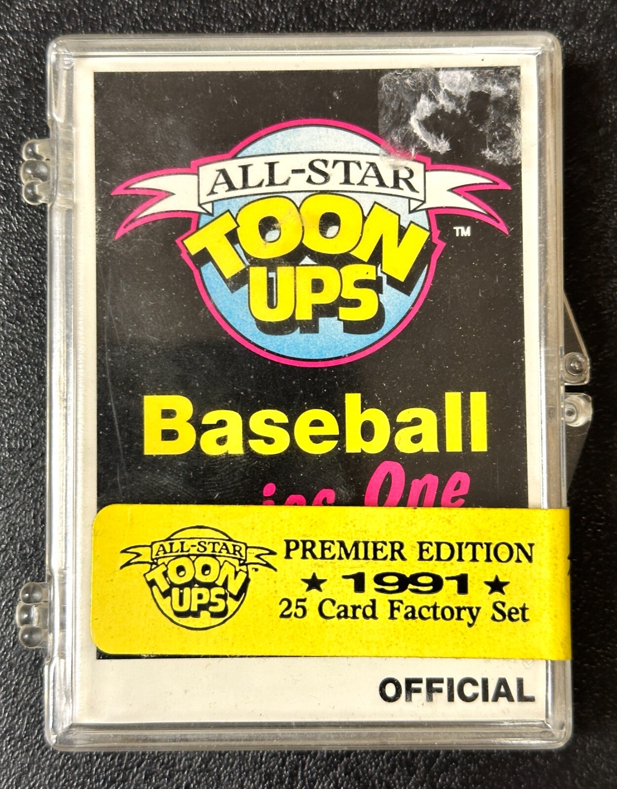 1991 All-Star Toon Ups Baseball Parody Trading Cards Series 1 Sealed w/Sticker