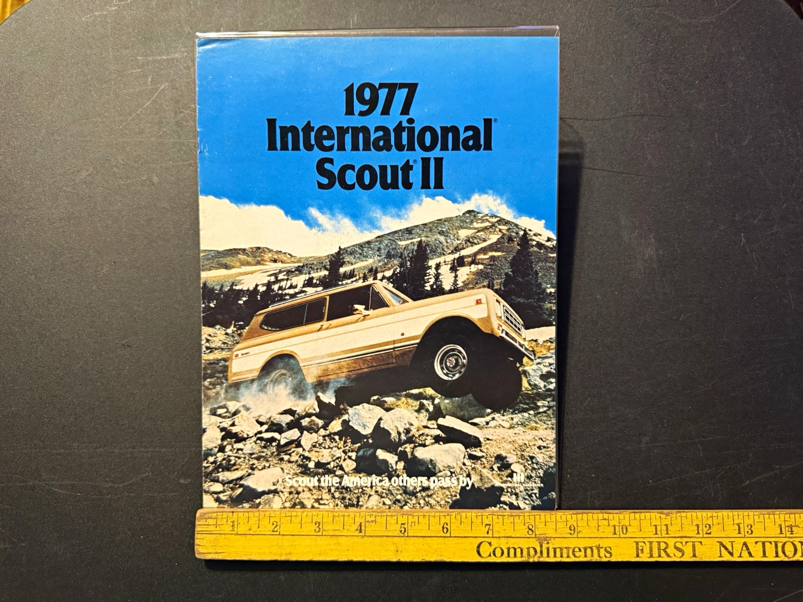 1977 International Scout II Sales Brochure Catalog Vintage Original IH Harvester