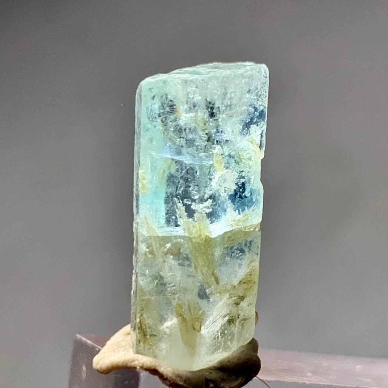 13 CT Terminated Natural Aquamarine Crystal From Skardu Pakistan