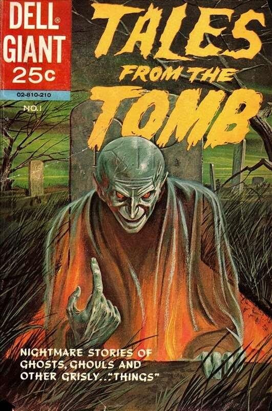 Tales From The Tomb #1 (Dell) Photocopy Comic Book Tales From The Tomb #1 (Dell) Photocopy Comic Book