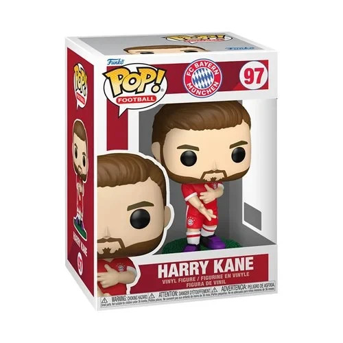 Funko POP Harry Kane Bayern Munich FC Football Soccer Figure 97 + Protector