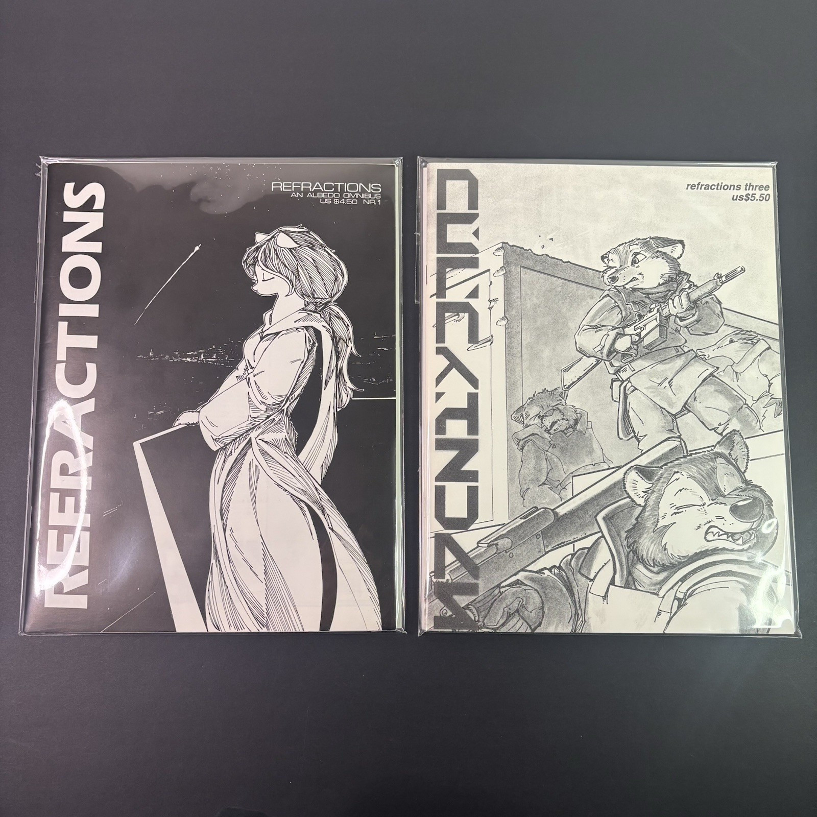 Refractions an Albedo Omnibus 1 & 3 with Flexi Disc 1992 Ultra Rare VF Refractions an Albedo Omnibus 1 & 3 with Flexi Disc 1992 Ultra Rare VF