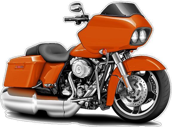 Roadglide Custom Cartoon Design Wall Graphic Decal Man Cave Garage Clings NEW