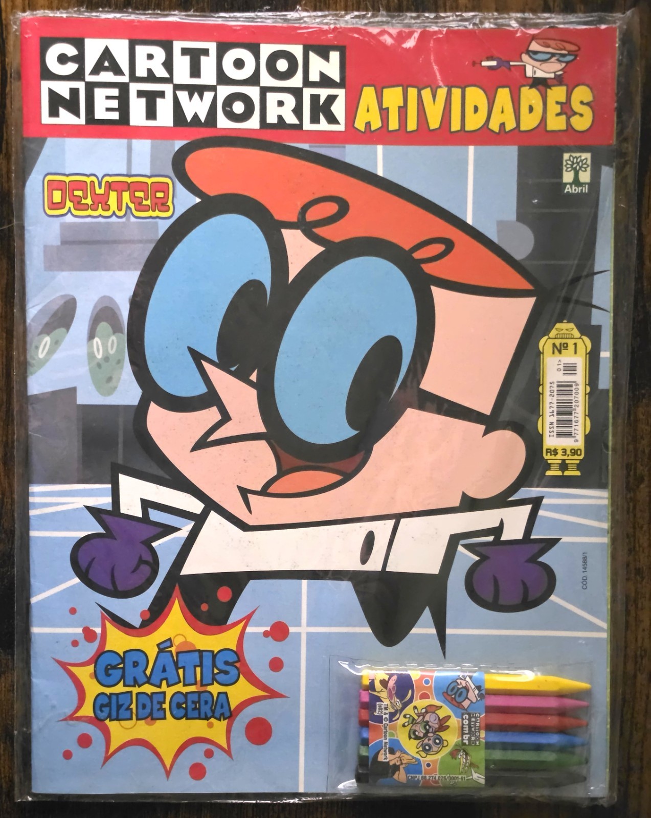 NEW Cartoon Network Dexter\'s Lab Atividades Brazilian Import Issue #1