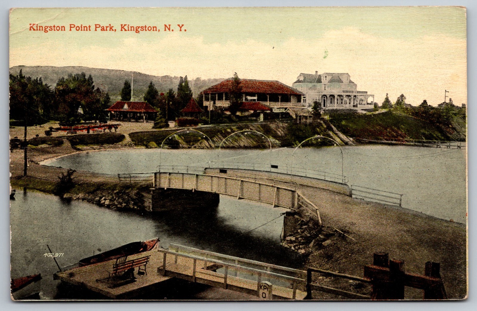 Postcard Kingston Point Park Kingston N.Y. *2044