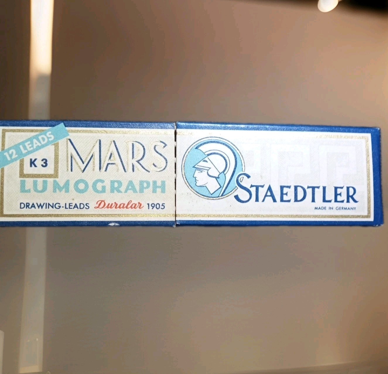Vtg K 3 Staedtler Mars 9 2mm Drawing Leads 1905 Duralar Lumograph Germany 1930