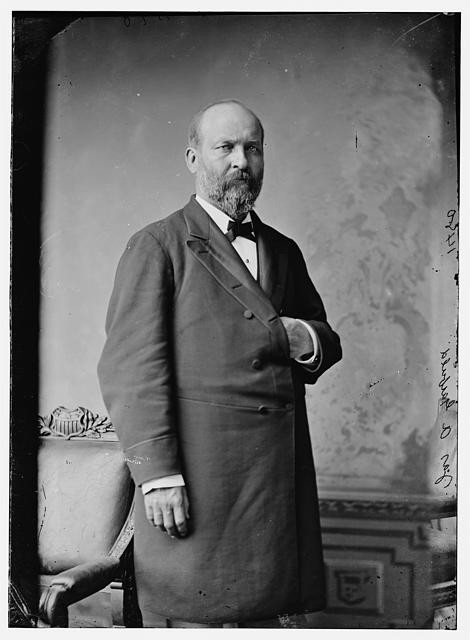 Photo:James A. Garfield Portrait 1870s Presidential Candidate Politician