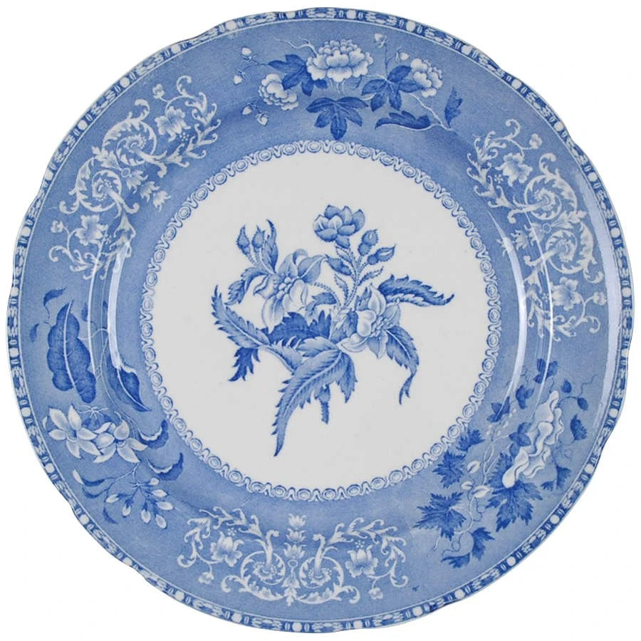 Spode Camilla Blue Dinner Plate England 10 1/2\ Spode Camilla Blue Dinner Plate England 10 1/2\