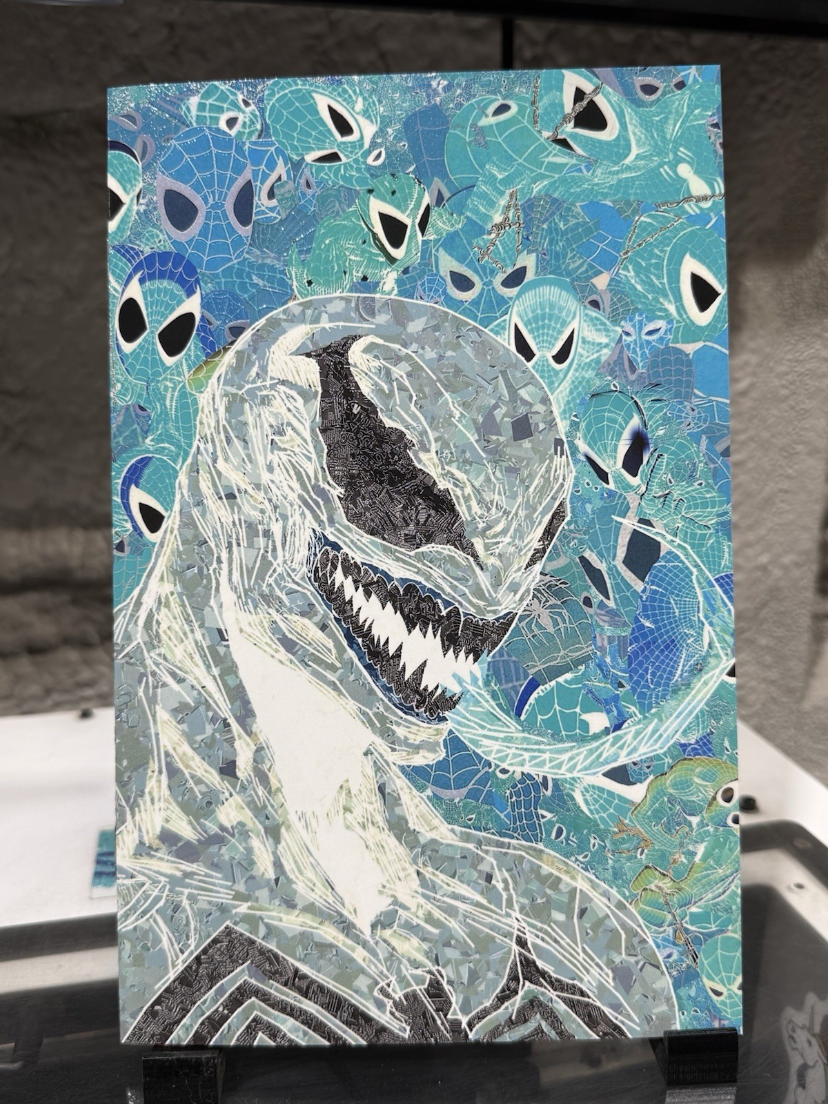Kyle Willis Venom Mosaic Textured Card Stock Limited To 15