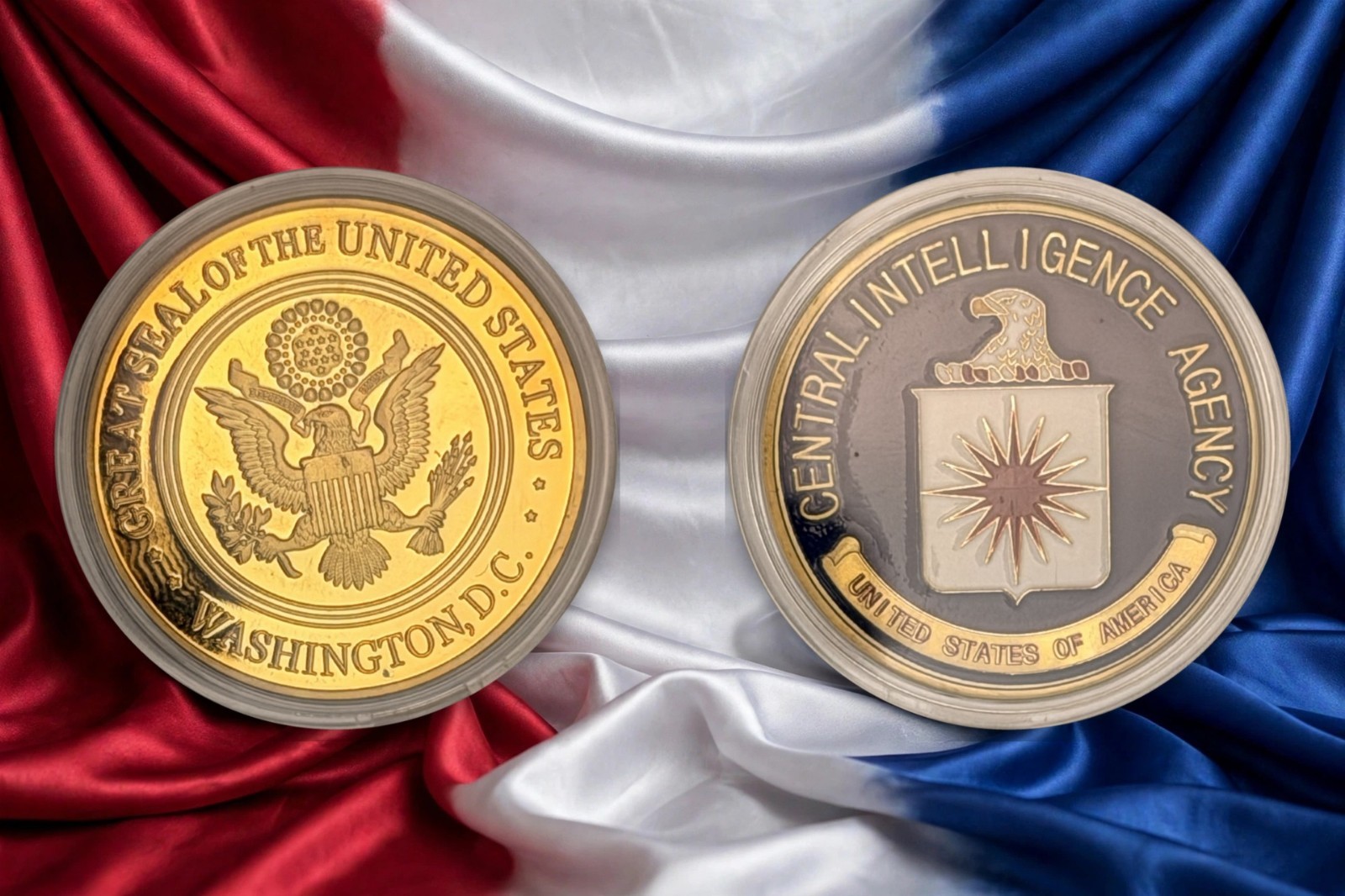 CIA Central Intelligence Agency Challenge Coin Great Seal of the USA