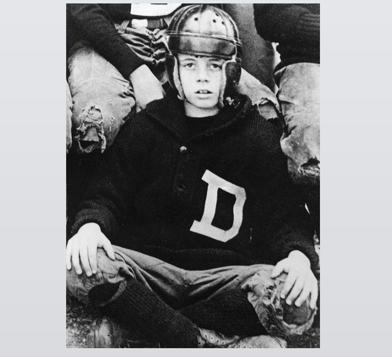 1926 John F Kennedy Football Uniform PHOTO Dexter Academy School, JFK