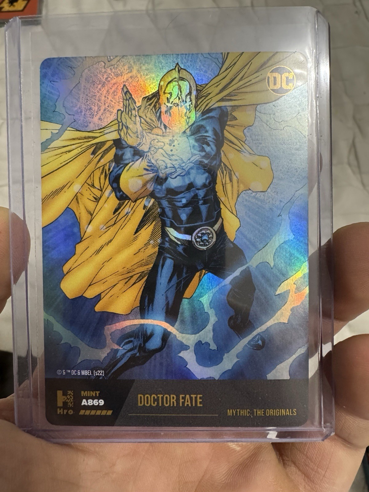 Low Mint #A869 HRO CHAPTER 2 -Dr. Fate MYTHIC :THE ORIGINALS Never Used Low Mint #A869 HRO CHAPTER 2 -Dr. Fate MYTHIC :THE ORIGINALS Never Used