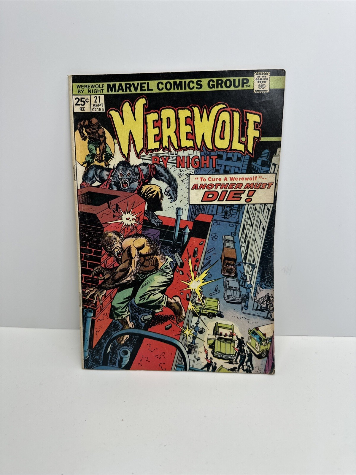 Marvel Comics Werewolf by Night #21 September 1974 