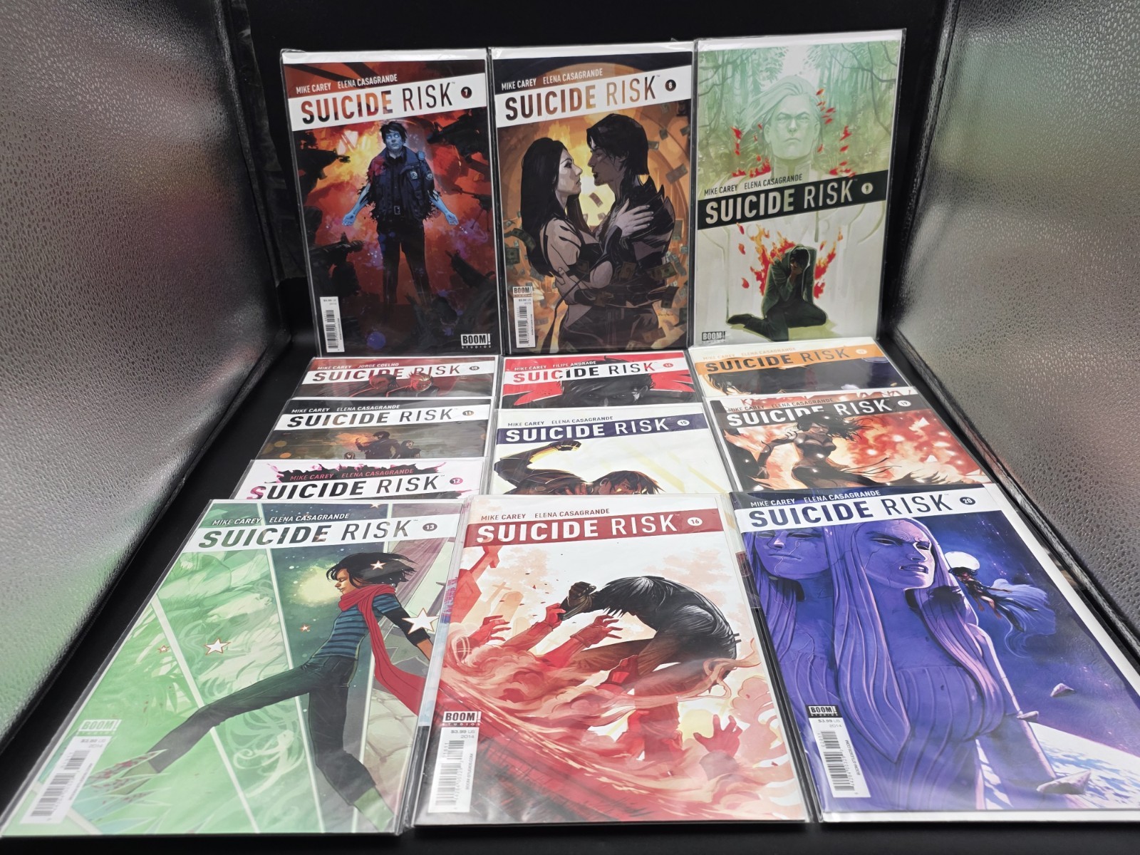 SUICIDE RISK # 7-#20 FULL RUN OF 13 Mike Carey. Boom Studios. 2013 / SHIPS FREE SUICIDE RISK # 7-#20 FULL RUN OF 13 Mike Carey. Boom Studios. 2013 / SHIPS FREE