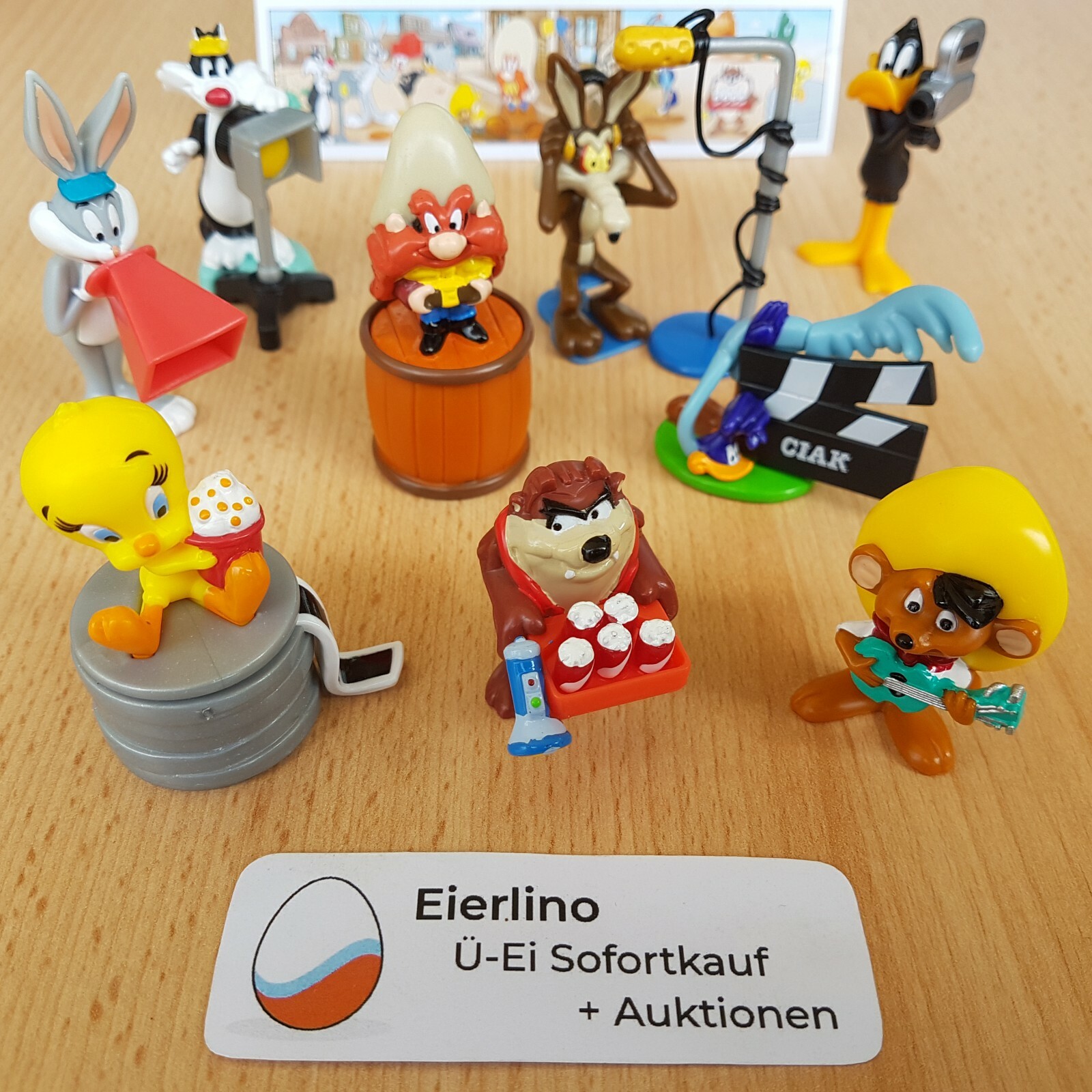 TOP KINDER SURPRISE SET + Looney Tunes Cinema Movie Maker + mint 1.3 TOP KINDER SURPRISE SET + Looney Tunes Cinema Movie Maker + mint 1.3