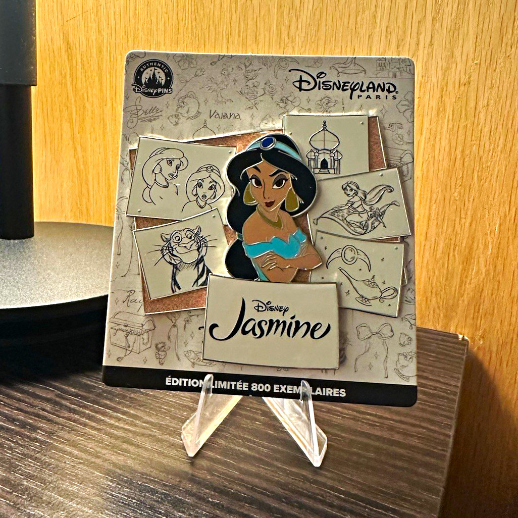 Disneyland Paris Princess Studio Jasmine Single Pin Limited Edition LE800