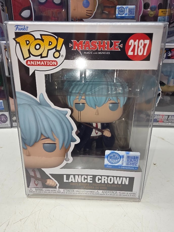 Funko Pop Mashle: Magic and Muscles - Lance Crown #2187 - Funko (Exclusive)... Funko Pop Mashle: Magic and Muscles - Lance Crown #2187 - Funko (Exclusive)...