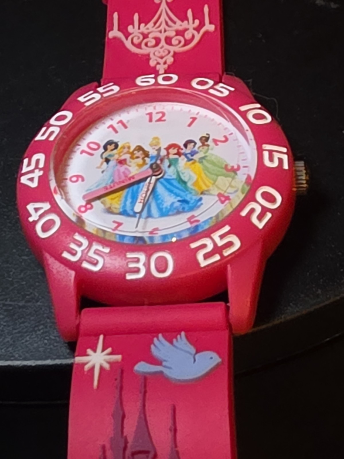 Disney All Princesses Watch for Girls Age 4-7, Gift Little PNK Multi Pink Disney All Princesses Watch for Girls Age 4-7, Gift Little PNK Multi Pink