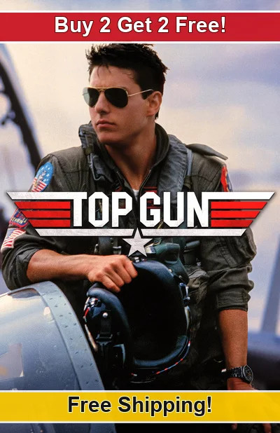 Top Gun 1986-01 11x17 Movie TV Show Poster Buy 2 Get 2 Free 