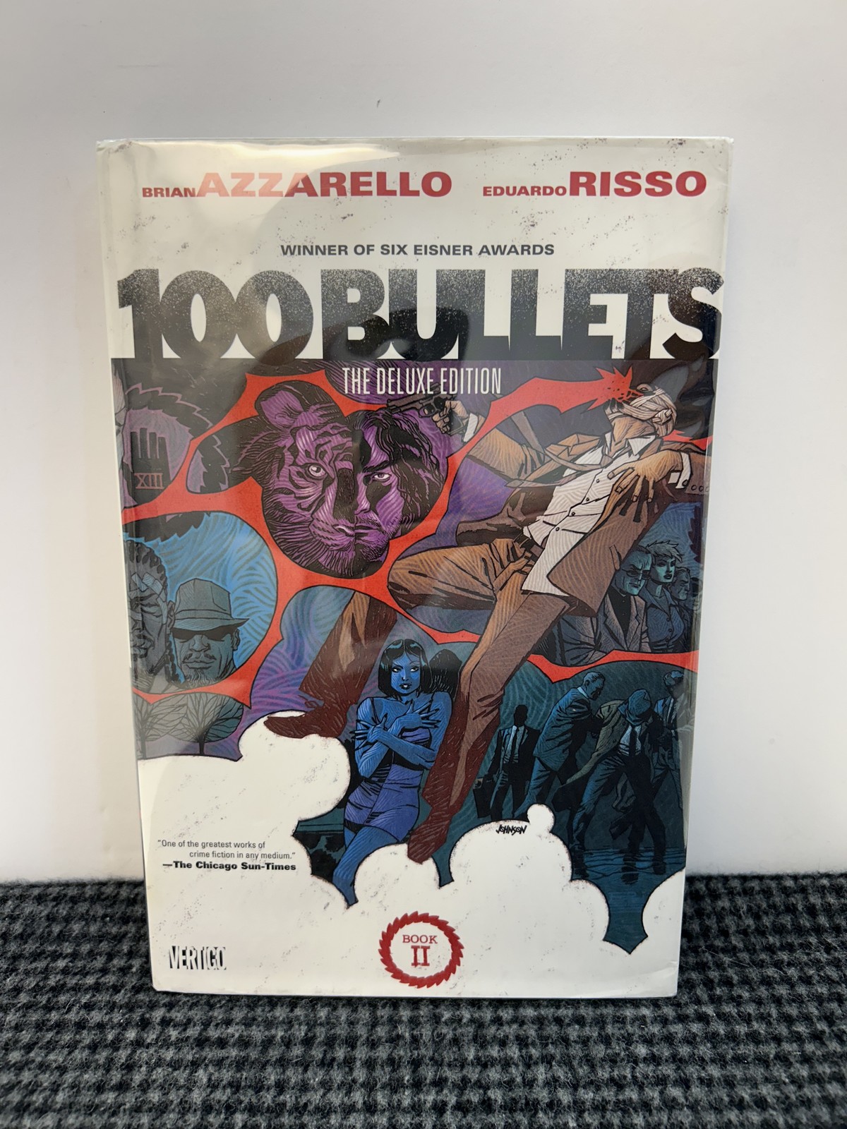 100 Bullets The Deluxe Edition Book 2 HC Azzarello Risso DC Vertigo Hardcover 100 Bullets The Deluxe Edition Book 2 HC Azzarello Risso DC Vertigo Hardcover