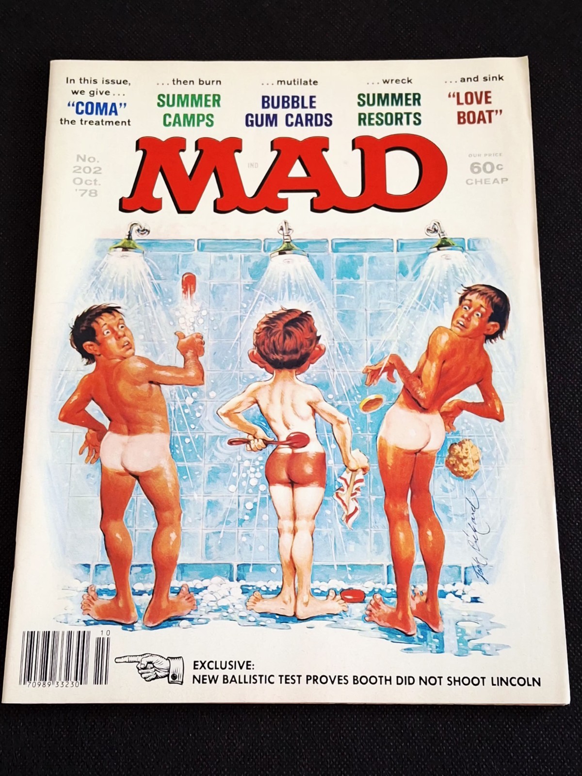 MAD Magazine #202 October 1978 VF+ Condition