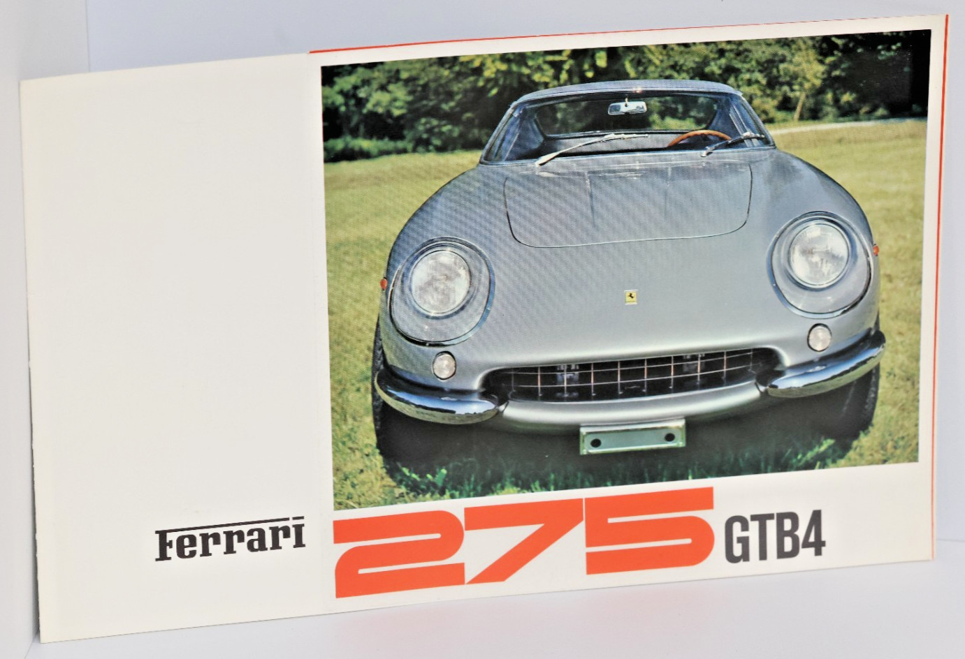 Ferrari 275 GTB/4 Brochure Original