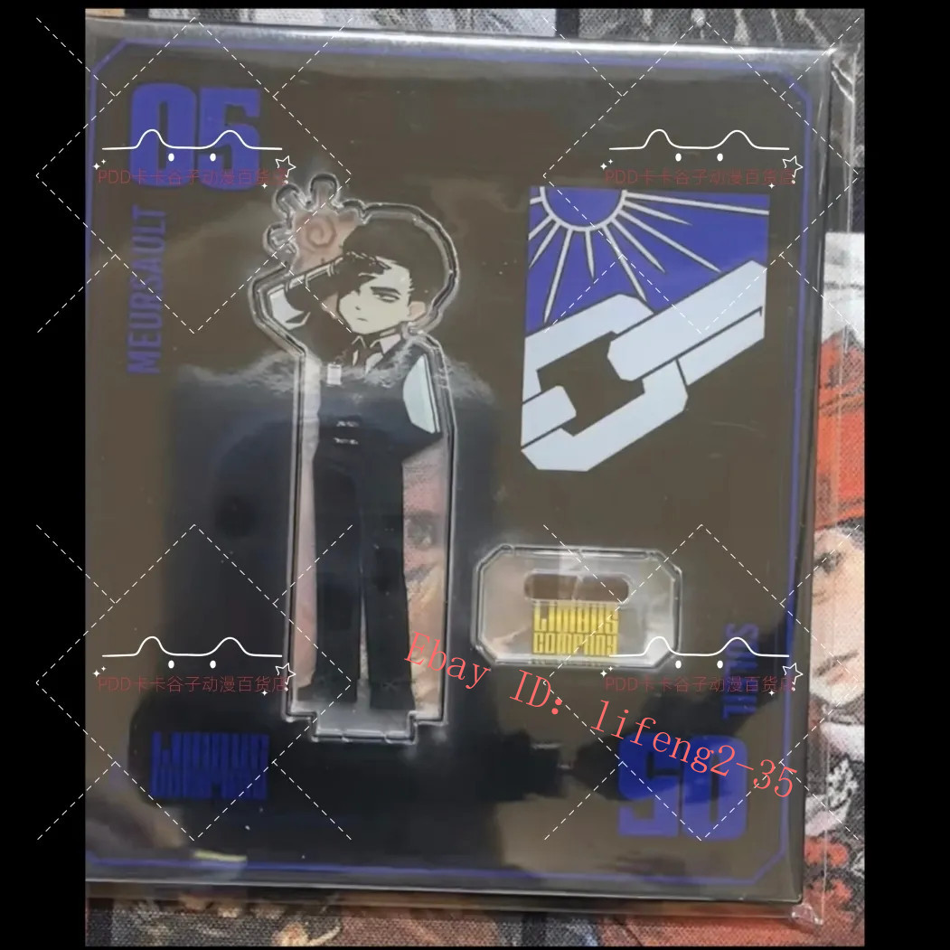 Game Limbus Company Meursault Sinner Combat Posture Acrylic Figure Stand Model.