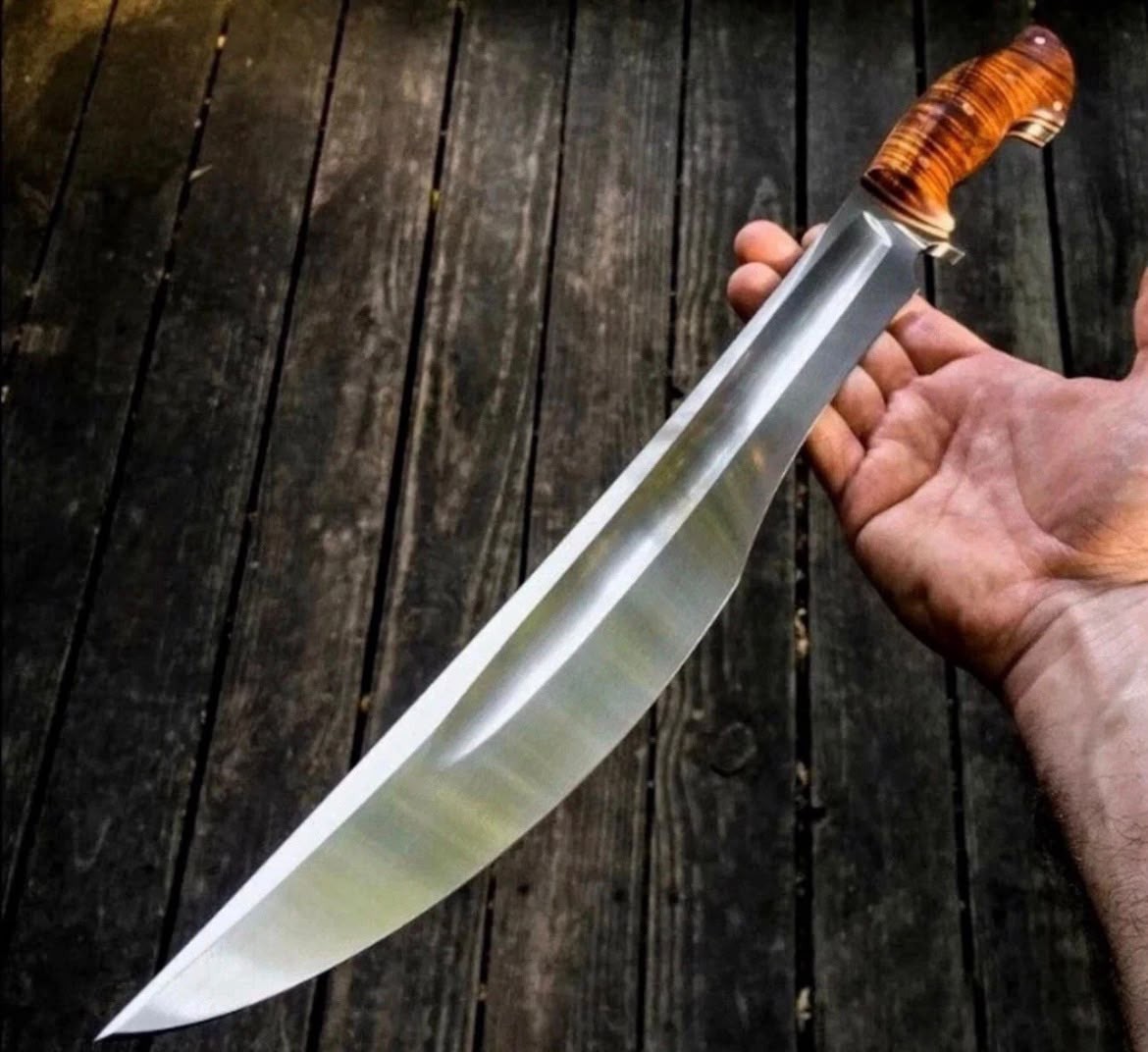 20'' Survival Viking Short Sword | Handmade Carbon Steel Blade | Hunting Camping
