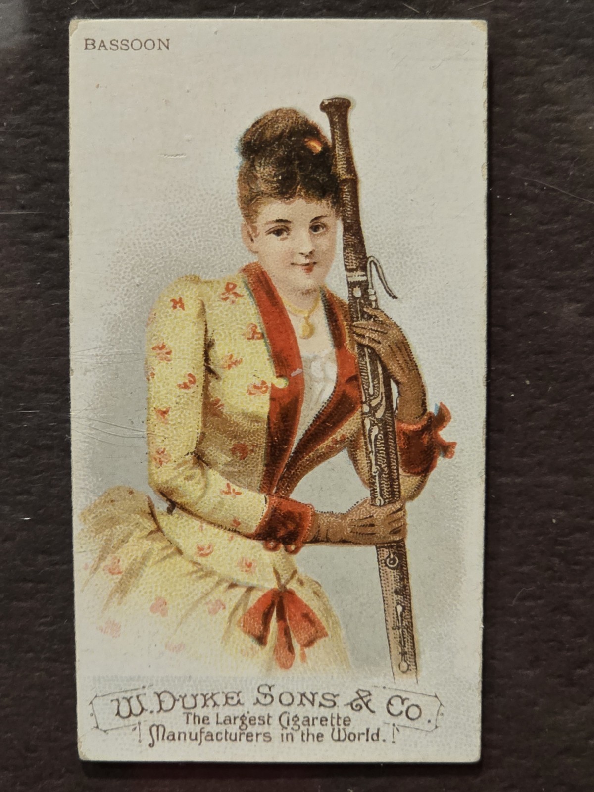 1888 DUKE CIGARETTES, N82 MUSICAL INSTRUMENTS: 