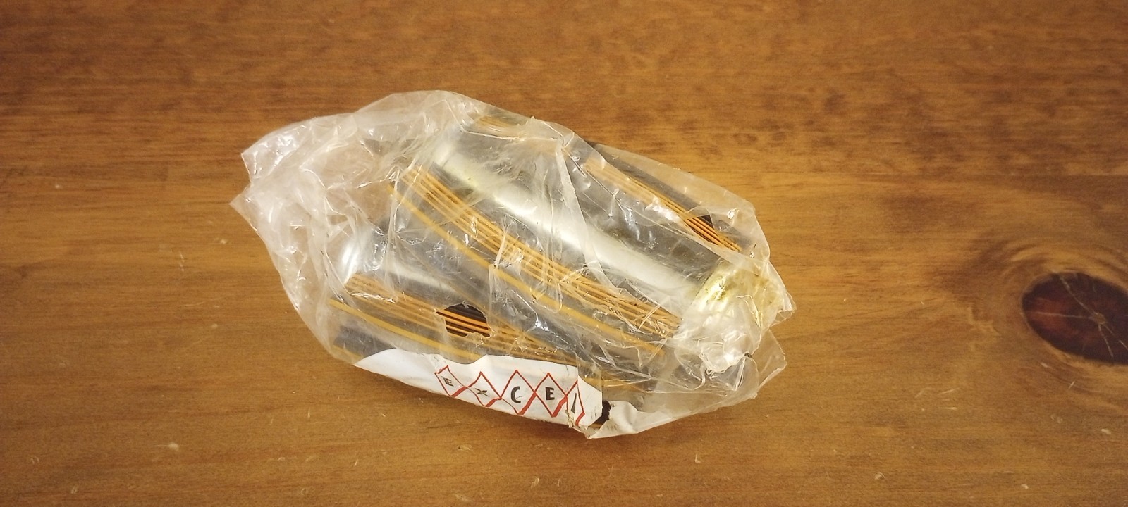 NOS Vintage Excel XL Sears Screamer Banana Seat Muscle Bike Orange Line Pedals NOS Vintage Excel XL Sears Screamer Banana Seat Muscle Bike Orange Line Pedals