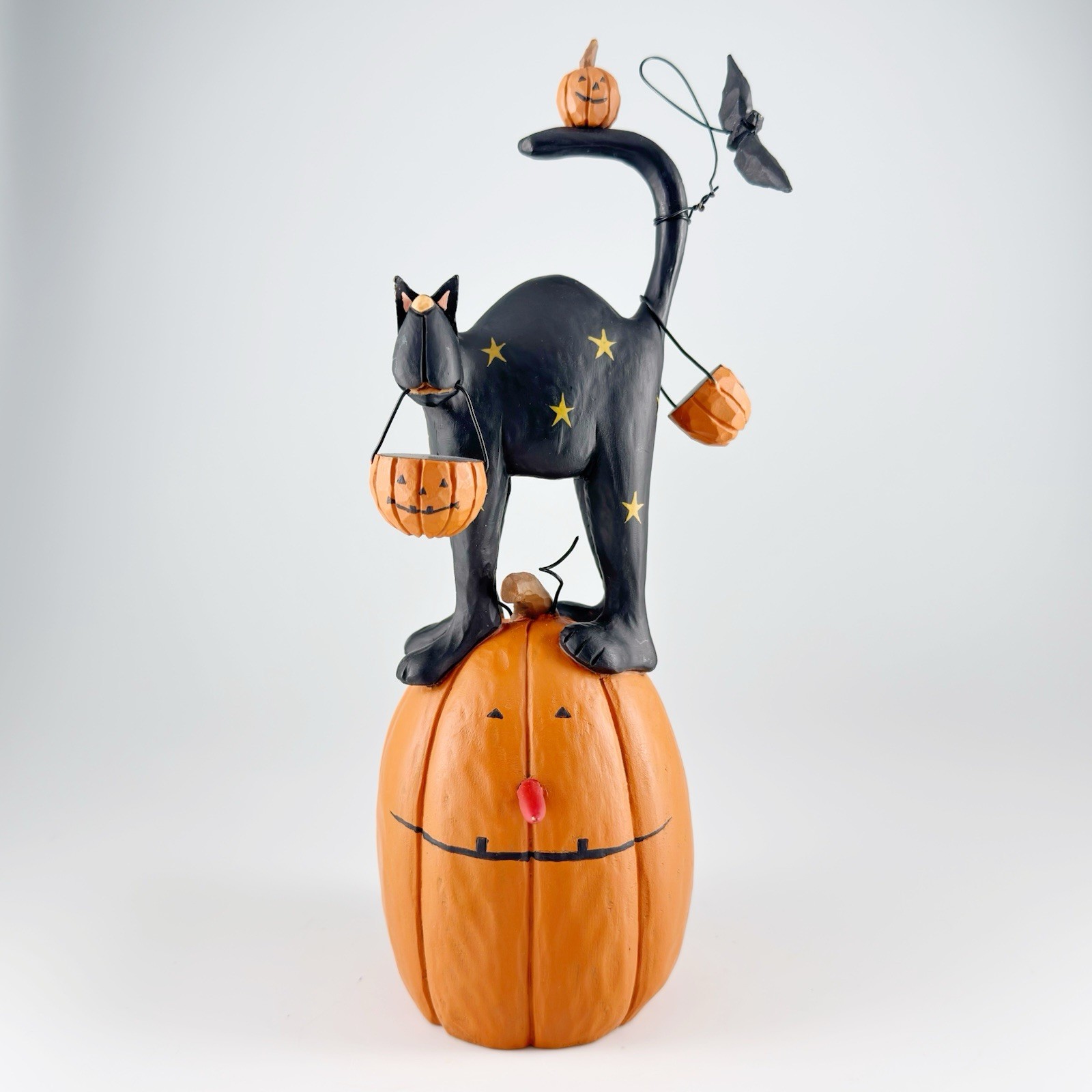 Williraye Studio Ready for the Big Day 2002 Vintage Halloween Black Cat Figurine Williraye Studio Ready for the Big Day 2002 Vintage Halloween Black Cat Figurine